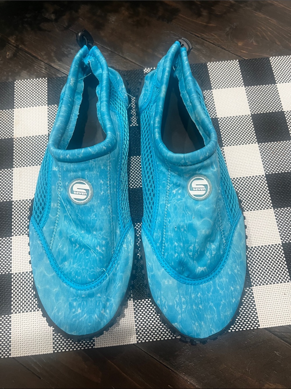 Seven7 Blue Mens Water Shoes